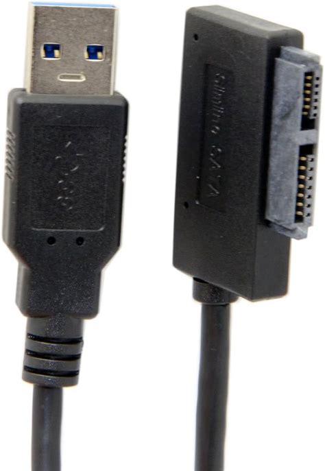 Cablecc Usb A Pin Slimline Sata Cable Adaptador Para