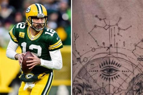 Aaron Rodgers unveils 'deep and meaningful' first tattoo after rumors NFL quarterback is 'in ...