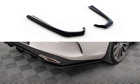 Rear Side Splitters Mercedes Benz E Class W Coupe C Amg Line