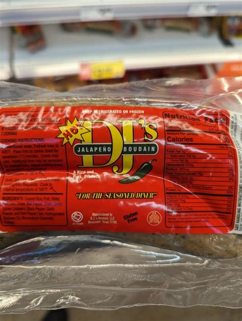 DJ S Hot Jalapeno Boudain 12 Oz 4 Pack The Sausage Czar