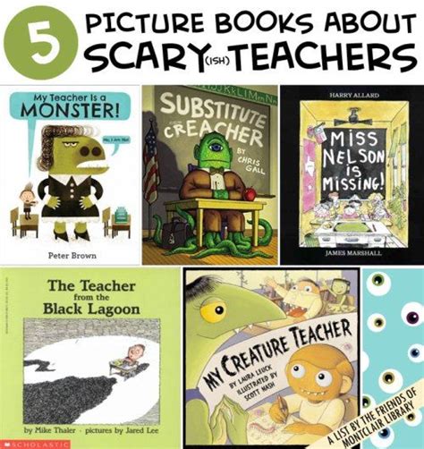 Picture Books About Scary Ish Teachers A List By The Friends Of