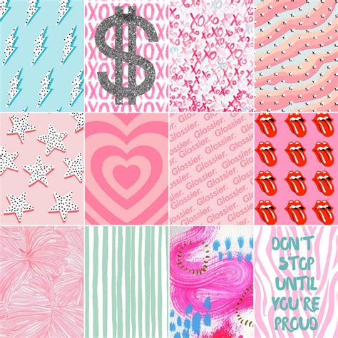 Preppy Aesthetic Wall Collage Kit Preppy Aesthetic Collage Etsy Sweden