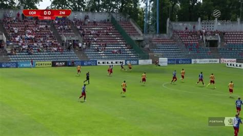 OKS Odra Opole Znicz Pruszków Skrót meczu PolsatSport pl