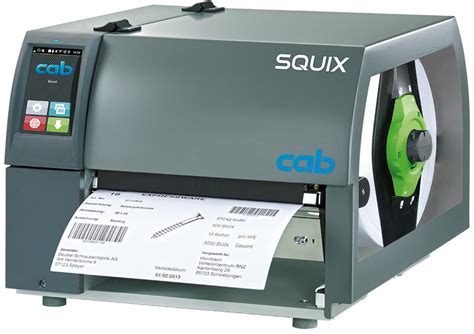 Impresoras De Etiquetas Industriales SQUIX Cab