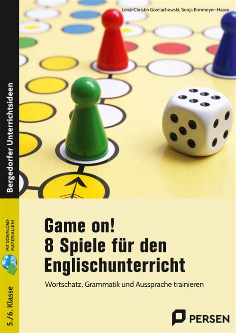 Sekundarstufe Unterrichtsmaterial Englisch Game On Spiele F R Den