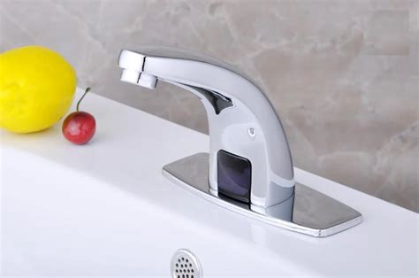 Touchless Infrared Sensor Tap Faucet Cold Only Washbasin Tap Automatic