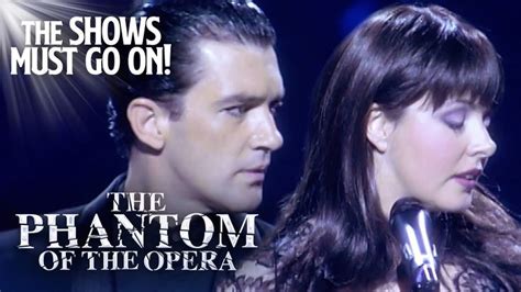 'The Phantom of The Opera' Sarah Brightman & Antonio Banderas | Sarah brightman, Phantom of the ...