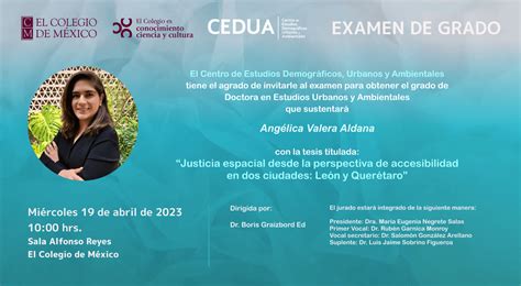 Agenda Colmex El Colegio de México A C