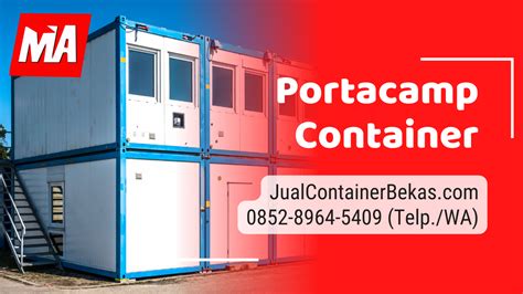 Portacamp Container Jual Container Bekas Call Wa