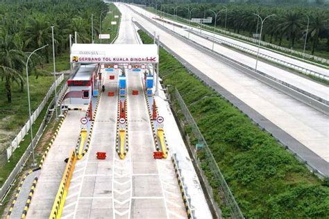 Tol Binjai Langsa Segmen Stabat Kuala Bingai Segera Beroperasi