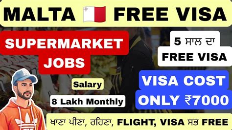 Malta Free 5 Saal Work Permit 2023 Jobs In Malta For Indians Info