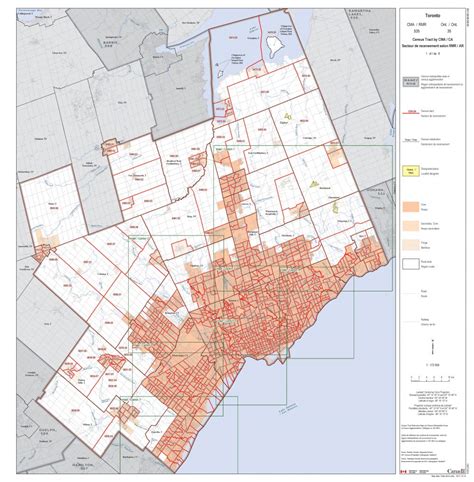 Census Tract Reference Maps City Of Toronto