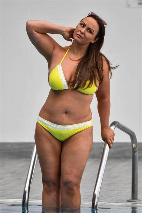 CHANELLE HAYES In Bikini At A Pool In Spain 04 01 2018 HawtCelebs