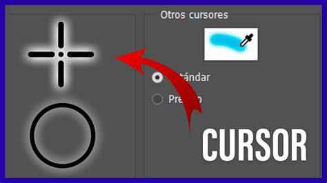 Cambiar Puntero En Forma De Cruz En Photoshop Cambiar Cursor Youtube