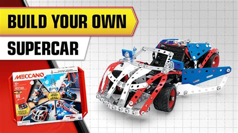 How To Build A Supercar Meccano Makers Toolbox Youtube