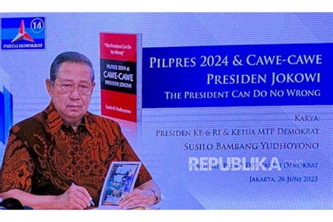 Lewat Bukunya Pilpres 2024 Cawe Cawe Presiden Jokowi SBY Ungkap