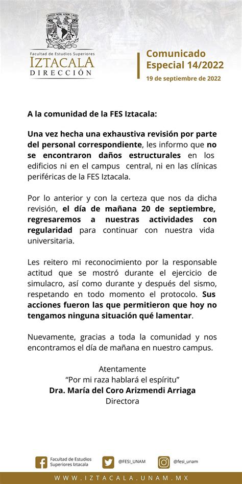 Facultad De Estudios Superiores Iztacala Unam M Xico