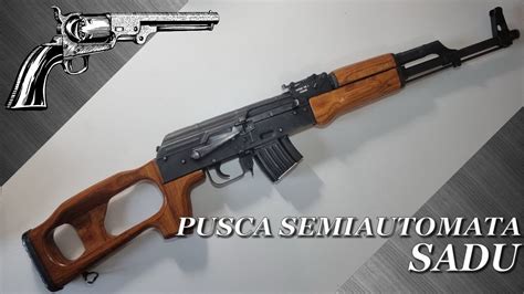 Pusca Semiautomata Sadu A K A WUM AK47 AKM RO YouTube