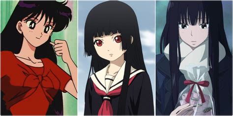 Female Anime Characters With Black Hair