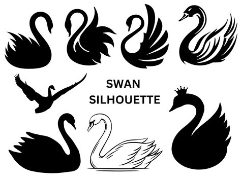 Swan Svg Bandle Swan Svg Swan Bundle Png Swan Clipart Swan Cut