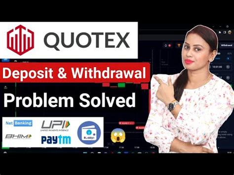 Quotex Trading App Me Kaise Money Withdrawal Kare Quotex Deposit