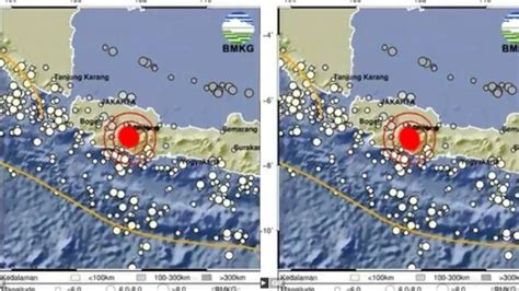 Gempa Bandung Jawa Barat Pagi Ini Cek Penjelasan Bmkg Soal Pusat Gempa