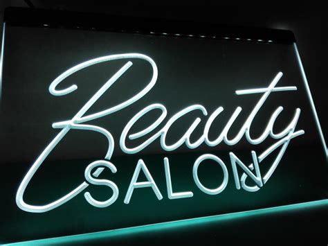Beauty Salon - neon sign - LED sign - shop - What's your sign?