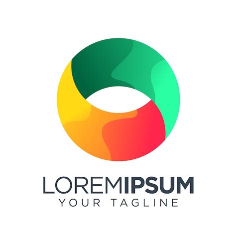 Premium Vector Circle Eye Logo Abstract