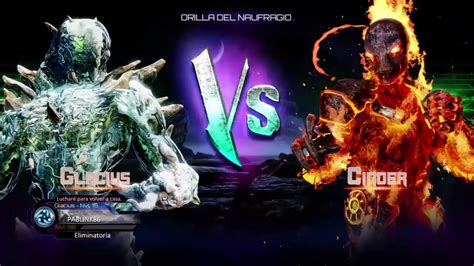 Killer Instinct Xbox One Glacius Vs Cinder YouTube