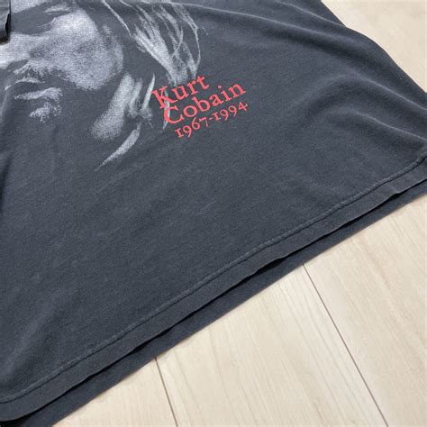 Yahoo オークション Kurt Cobain Vintage Tee Nirvanaカートコバーン