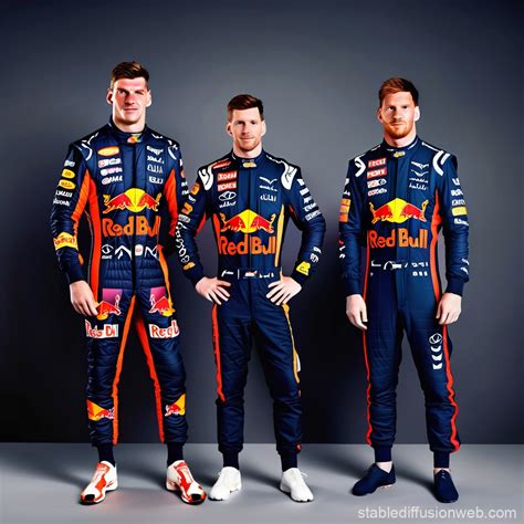 Max Verstappen And Lionel Messi In F1 Suits Stable Diffusion Online
