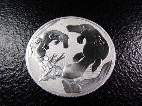 At Auction Oz Silver Australian Platypus Coin