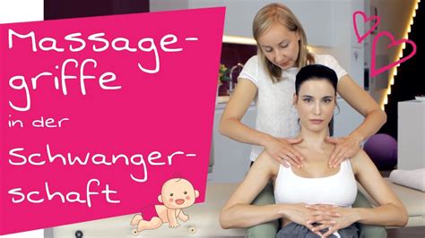 Massage In Der Schwangerschaft Brust Rücken Schultern Beine Youtube