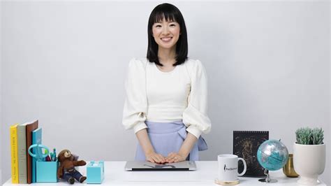 How To Tidy A Messy Desk With Marie Kondo Theskimm Youtube