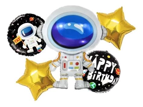 Globos Metálizados Astronautas MercadoLibre