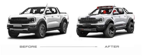 Carlex Design Body Kit For Ford Ranger Raptor CRX T REX Buy With