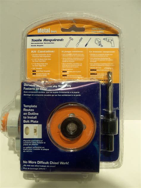 NEW American Tool Door Lock & Deadbolt Installation Kit for 2-3/8 ...