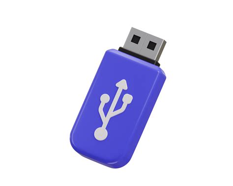 Usb Pendrive Icon 3d Rendering Illustration 45822269 Png