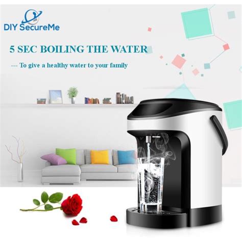 READY STOCK DIYSecureMe Seconds Instant Hot Water Boiler Kettle Pot Dispenser Shopee Malaysia