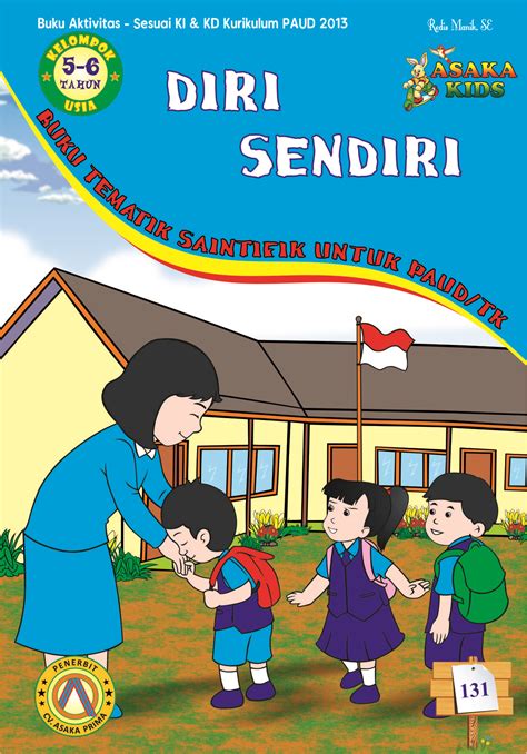 Mewarnai Gambar Anak Tk Tema Diri Sendiri