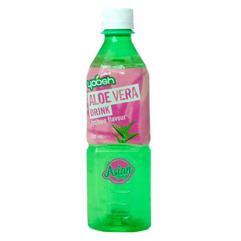 Yoosh Aloe Vera Lychee Drink 500ml Asian Pantry Asian Grocery