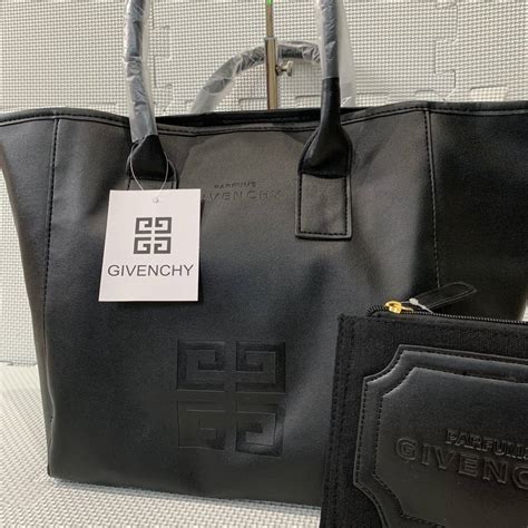 1円 ジバンシー Givenchy メンズ ビジネスバッグ トートバッグ ショルダー カバン ポーチ付き A4 通勤 ブラック 黒 大容量