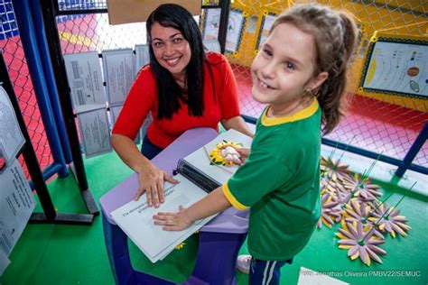 Braille Desde Rede Municipal Promove A Inclus O De Alunos