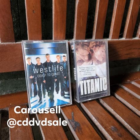 Westlife Coast To Coast Titanic Cassette Tape Albums Not Cd Vinyl