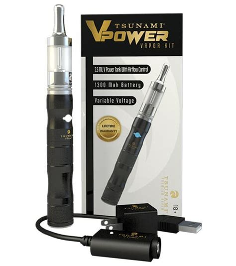 Tsunami V Power Vaporizer Pen Kit Blazin Pipes