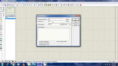 Band Pass Filter Circuit Simulation On Proteus Youtube