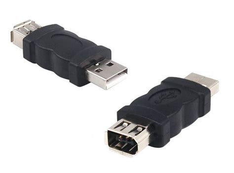 Usb Male To Firewire Ieee1394a Male Connector With 6 Point Firewire Plug For Peripherics