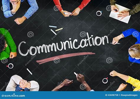 Group Of People With Communication Concepts Stock Photo Image Of