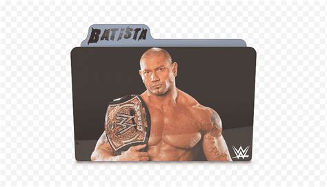 Icono De Carpeta De Wwe Batista Png Klipartz