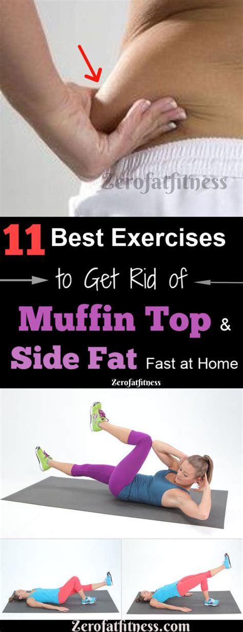 11 Best Exercises To Get Rid Of Muffin Top And Side Fat Fast At Home